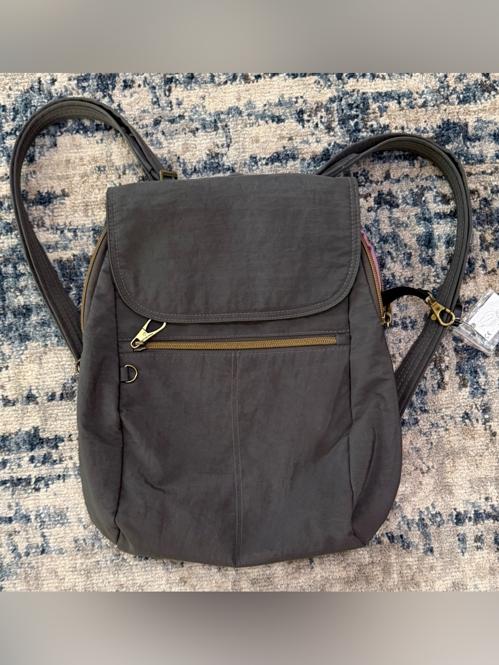 The Travelon Anti-Theft Signature Slim Backpack brand new